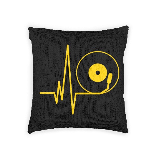 Vinyl Beat Woven Pillows