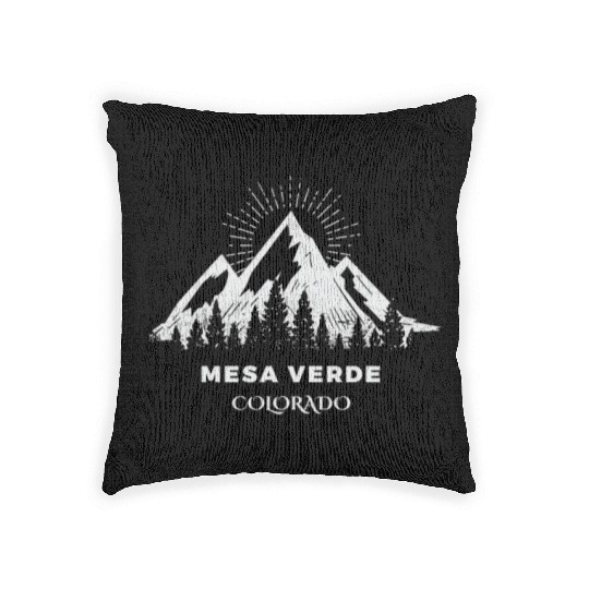 Mesa Verde National Park Woven Pillows