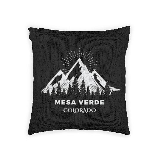 Mesa Verde National Park Woven Pillows