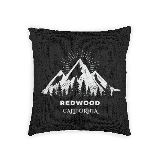 Redwood National Park Woven Pillows