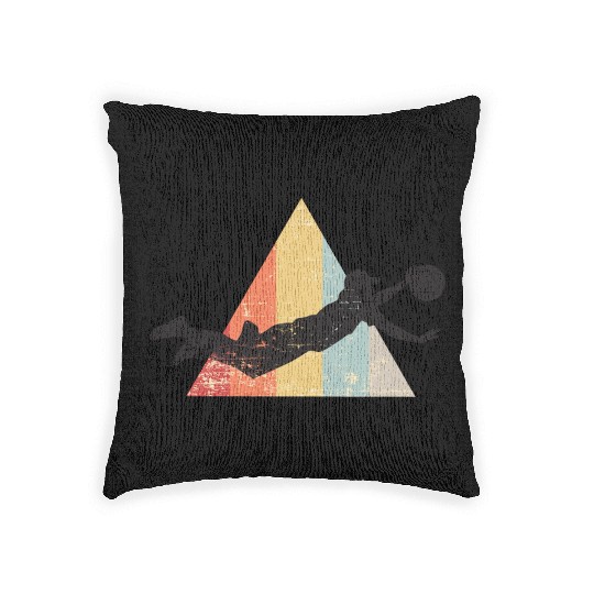 Ultimate Frisbee Layout Woven Pillows