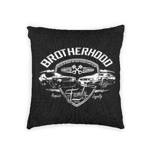 Brotherhood is Not Die Vin Diesel Woven Pillows