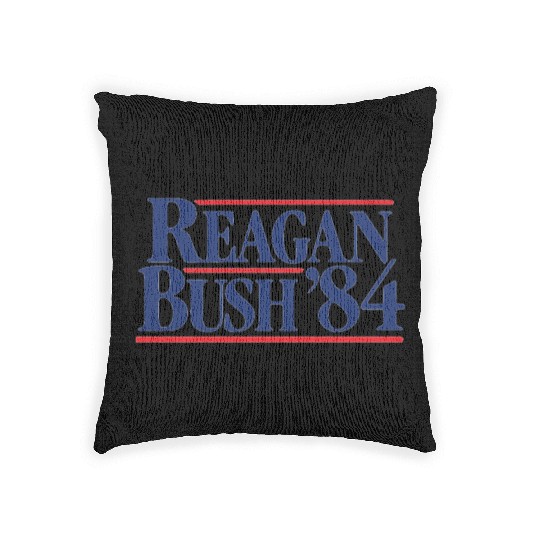 Reagan Bush '84 Woven Pillows