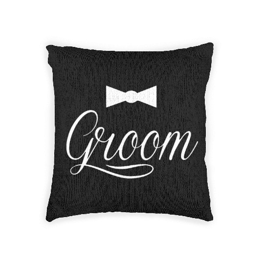 groom Bachelor Party groom gift Wedding groomsmen Woven Pillows