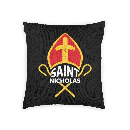 Saint Nicholas Woven Pillows