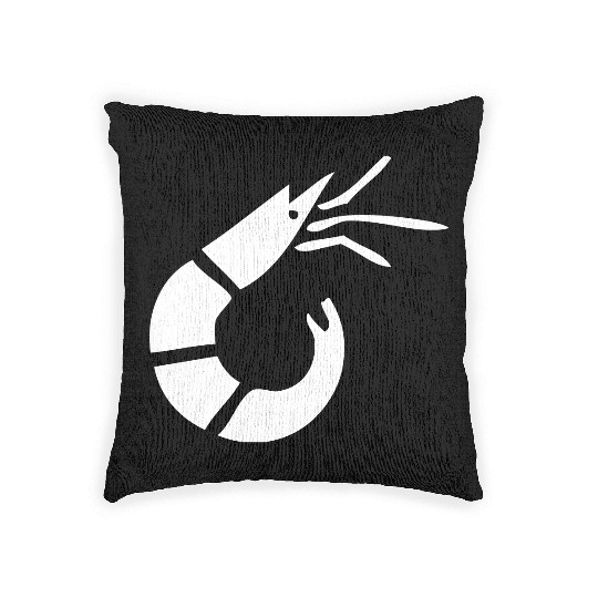 Shrimp Woven Pillows