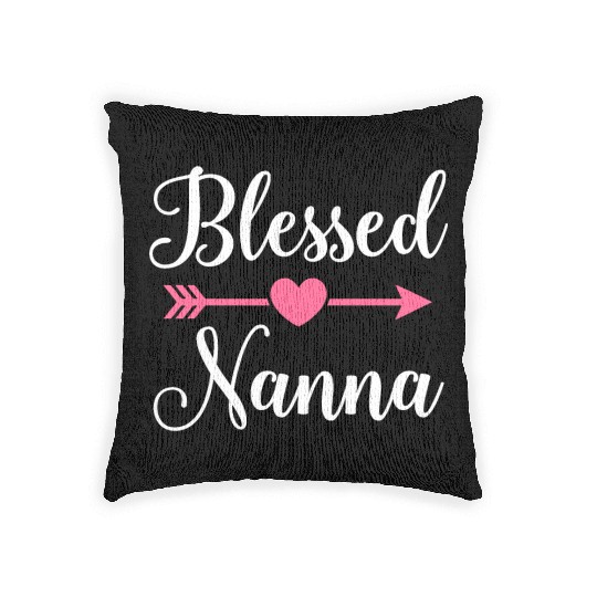 Blessed Nanna Woven Pillows Gifts For Nana