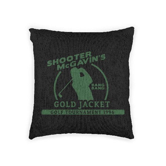 Shooter McGavin Funny Golf Woven Pillows
