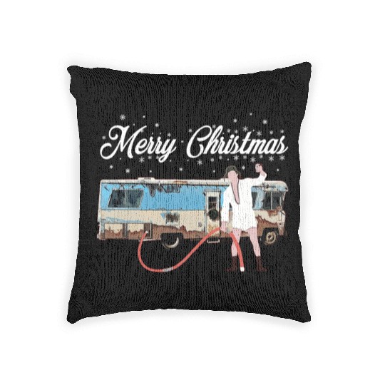 Cousin Eddie, Shitter was full Woven Pillows