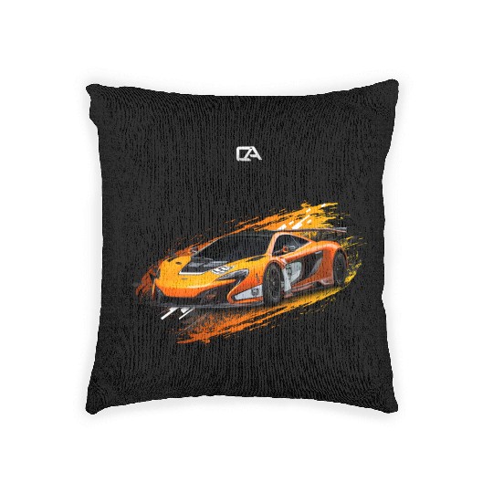 Race car Woven Pillows