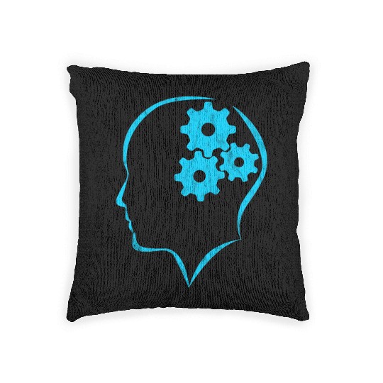 psychology Woven Pillows