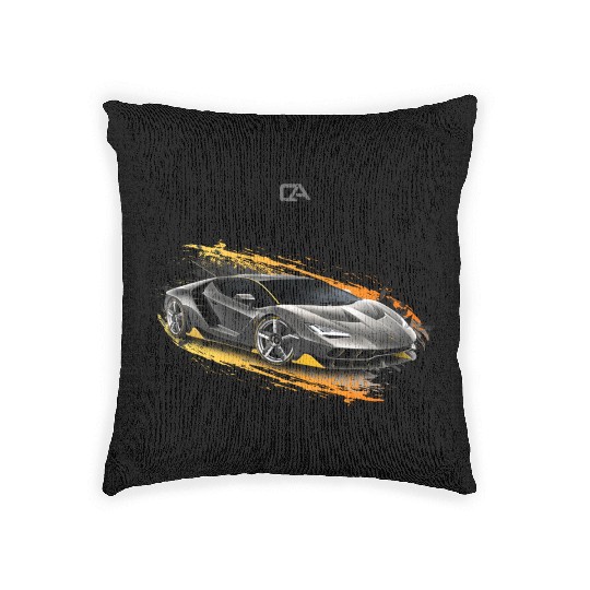 RACE CAR CENTENARIO Woven Pillows