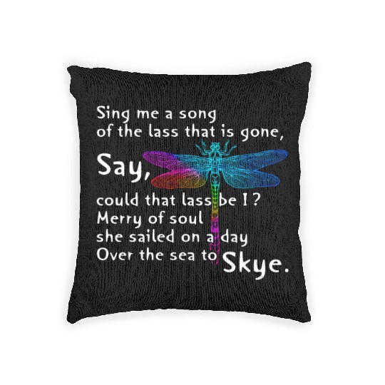 The Dragonfly song Woven Pillows