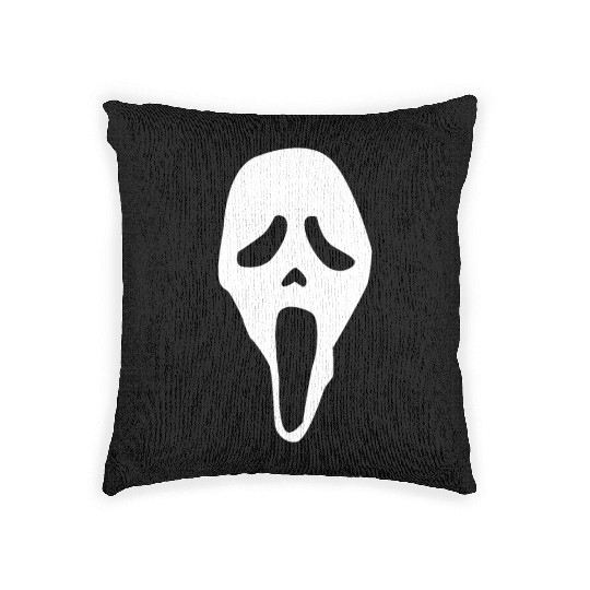 Scream Ghostface Fan Woven Pillows