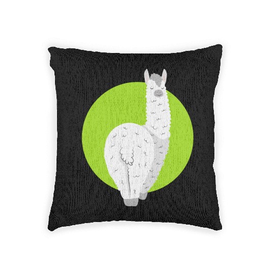 Funny Llama Llama Woven Pillows | Perfect gift ideas