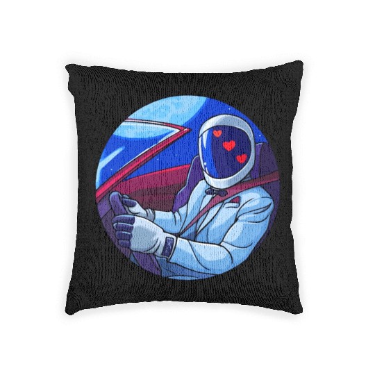 SpaceX Tesla Starman Woven Pillows