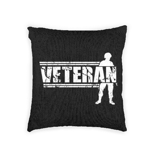 Soldier Veterans Day Army Veteran Military Woven Pillows