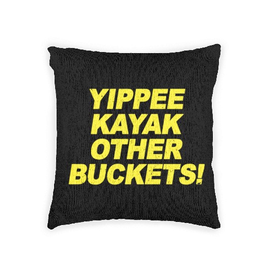 Yippee Kayak Other Buckets Brooklyn Nine Nine B99 Woven Pillows