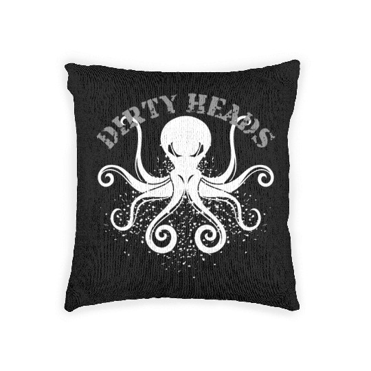 Dirty Heads Octopus Music Band Musician Fan Gift Woven Pillows