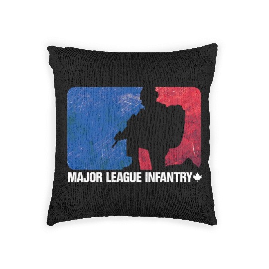 Major League Infantry Canada Woven Pillows