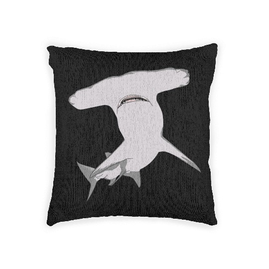 Hammerhead Shark 2 Woven Pillows