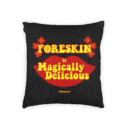 "Magically Delicious" by Trish Causey Woven Pillows