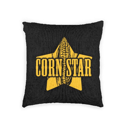 CORN STAR Farmer Woven Pillows