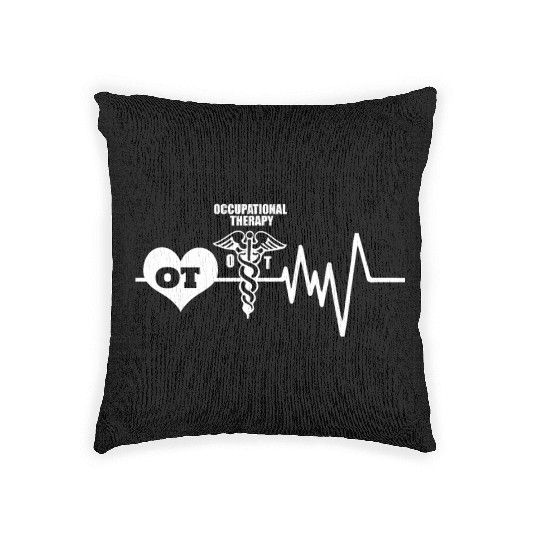 Occupational Therapy Heartbeat Woven Pillows