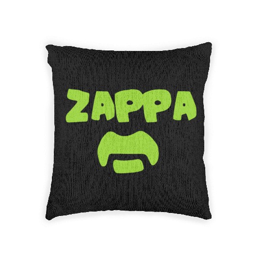 New FRANK ZAPPA Eccentric Rock Icon Logo 70s Men s Woven Pillows