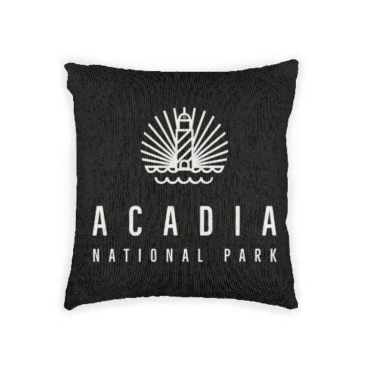 Acadia National Park Woven Pillows