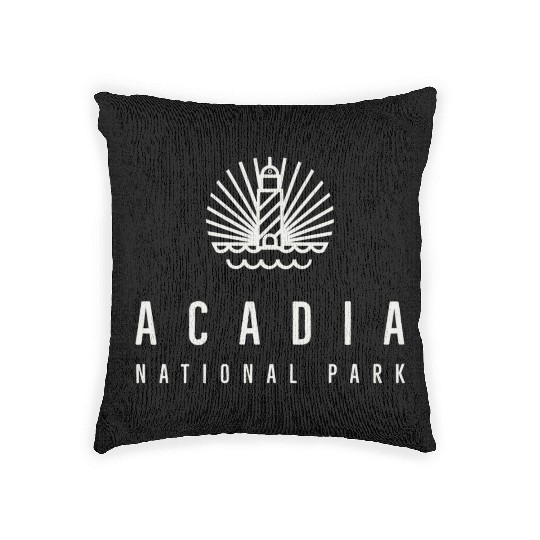Acadia National Park Woven Pillows