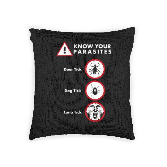 Anti-Trump Woven Pillows Different Kinds of Tick