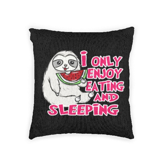 Sloth Woven Pillows