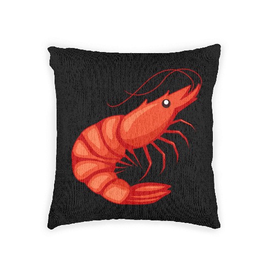 Shrimp Jitsu Mixed Martial Arts Fighter Shrimping Woven Pillows