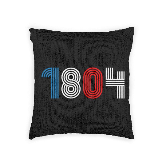 1804 Haiti Independence Woven Pillows