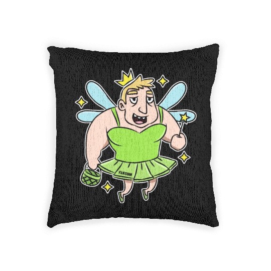 Tooth Fairy tales funny mouth Magic Kids Gift Woven Pillows