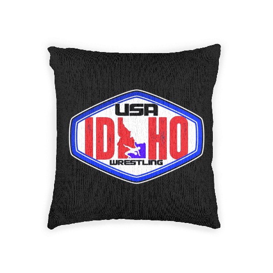 Idaho Division Team USA Wrestling Woven Pillows