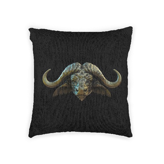 Cape Buffalo Woven Pillows
