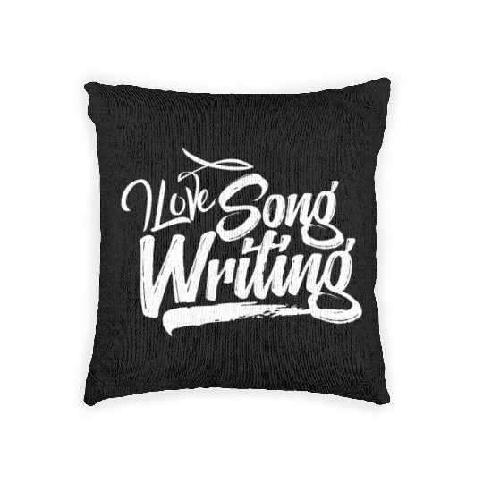 Songwriter Songwriting Writing Song Writer Compose Woven Pillows