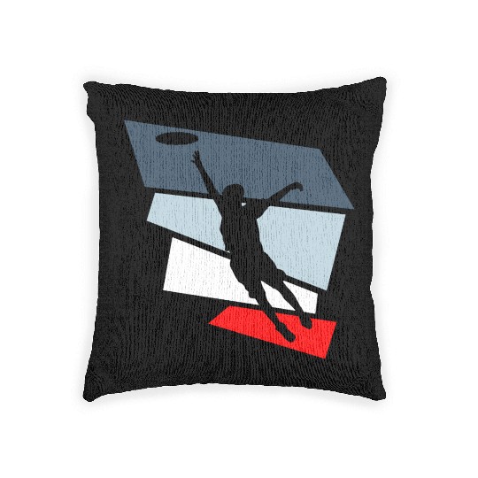 frisbee ultimate frisbee Woven Pillows