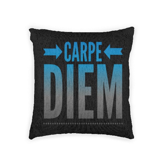 carpe Diem Woven Pillows
