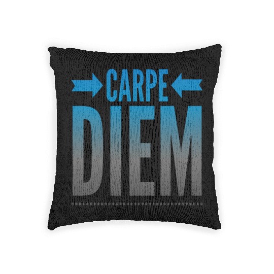 carpe Diem Woven Pillows