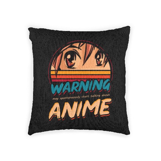 anime, anime character, manga, comic Woven Pillows
