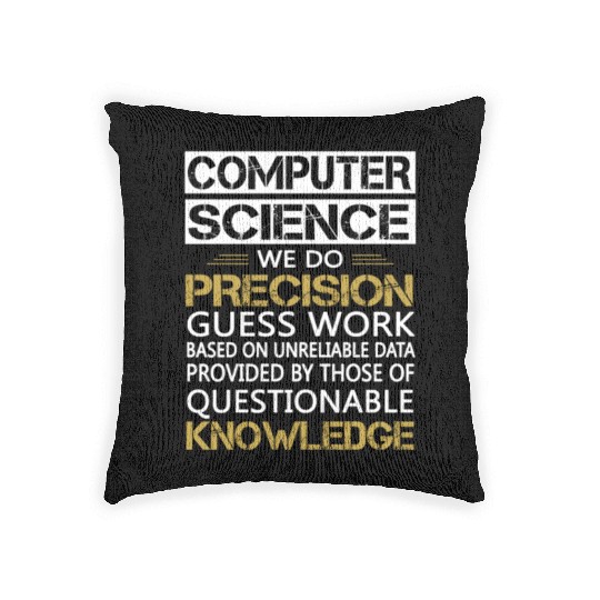 COMPUTER SCIENCE Woven Pillows