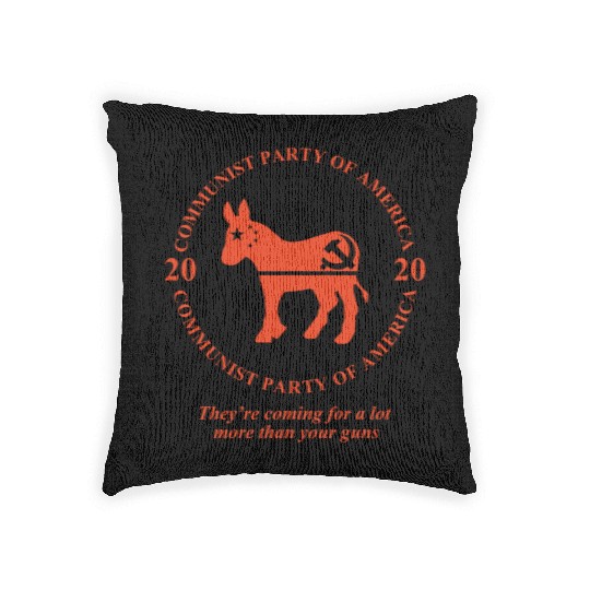 Communist Party of America Woven Pillows
