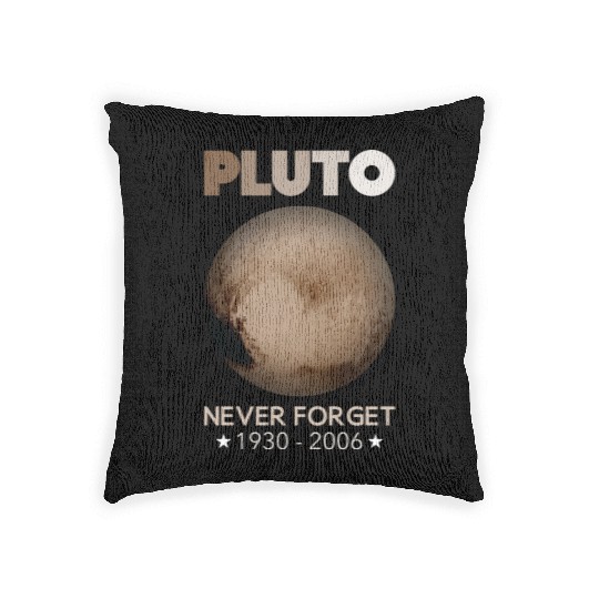 Pluto Never Forget 1930-2006 Woven Pillows
