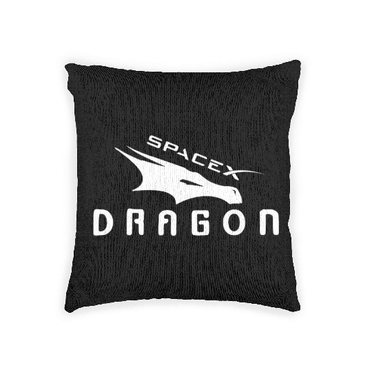 Spacex dragon Nasa Woven Pillows