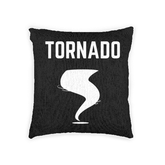 tornado gift christmas Woven Pillows Woven Pillows tornado alley