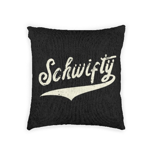 Mademark and Rickandmorty Fan Art Team Schwifty Woven Pillows