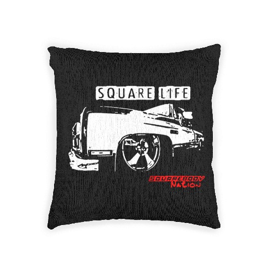 Square Body Nation Life Squarebody Woven Pillows